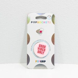 NWT‎ popgrip pop socket “Good vibes only”